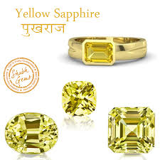 Certified Natural Astrological Yellow Sapphire From Ceylon Sri Lanka For Good Luck Free Gem Advice Horosco Yellow Sapphire Sapphire Stone Sapphire Gemstone