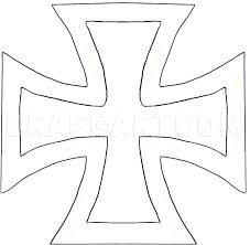 Cross tattoo with anchor drawing ideas with flying bird, this can be a good tattoo idea for men and women. How To Draw An Iron Cross Step By Step Drawing Guide By Dawn Dragoart Com