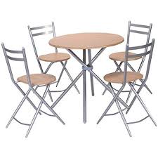 Giantex 5 Pcs Folding Round Table Chairs Set Furniture Kitchen Living Room New Find Out More Round Table And Chairs Table And Chairs Folding Dining Chairs