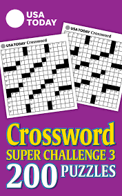 Crossword puzzles are free to play on your desktop or mobile device, and increase in difficulty every day. Usa Today Crossword Super Challenge 3 Book By Usa Today Official Publisher Page Simon Schuster