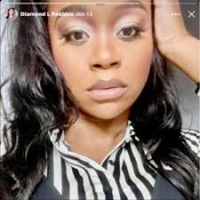 Diamond Peebles's Instagram, Twitter & Facebook