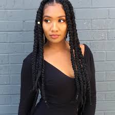 Big Box Braids Hairstyles For Black Women 25 Beautiful Black Women Show Us How To Slay In Jumbo Braids Jumbo Braids Hair Styles Black Girl Braids