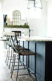 Custom Built Modern Farmhouse Home Tour With Household No 6 Rustic Industrial Wood Metal Bar St Stools For Kitchen Island Modern Bar Stools Home Decor Kitchen
