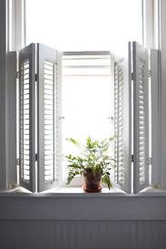 Creative Interior Cafe Window Shutters 6 Cafe Bathroom Shutters Unfinished Bathroom Window Treatments Window Shutters Diy Indoor Shutters