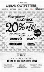 Urban Outfitters Email Marketing Inspiration Email Marketing Template Email Marketing Design