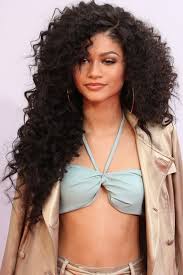 The most common curly long hair material is wool. 30 Picture Perfect Black Curly Hairstyles