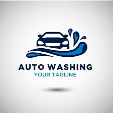 غسيل السيارات سيارة تصميم شعار Car Logo Design Car Logos Wash Logo