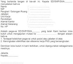 Pengertian surat keterangan pindah sekolah adalah surat keterangan yang dikeluarkan oleh kepala sekolah atas dasar surat permohonan pindah sekolah dari orang tua memang tidak ada ketentuan baku tentang format contoh surat keterangan pindah sekolah mutasi siswa antar madrasah. Contoh Surat Lolos Butuh Mutasi Guru Contoh Surat