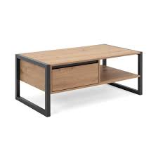 Ancienne table basse en chêne massif et ardoise. Table Basse Chene Et Metal Achat Vente Pas Cher