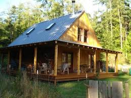 Photo courtesy deltec homes inc. Shelter Kit Barn House Kits Porch House Plans Barn House Plans