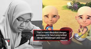 Hai penggemar upin & ipin. Tak Sempat Jumpa Keluarga Di Kampung Pelukis Papan Cerita Upin Ipin Pergi Dijemput Ilahi Yoy Network