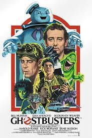 Ghostbusters Print By Paul Mann Ghostbusters Movie Poster Art Movie Posters