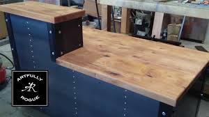 This is a rolling reception desk on wheels for a small or mini footprint. Homemade Diy Reception Desk Crafts Diy And Ideas Blog