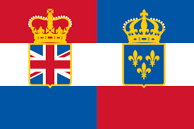 It consists of three bands of color in the following order: Austria Hungary Style Anglo French Union Flag Vexillology