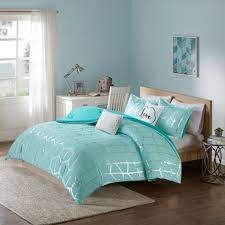 4.6 out of 5 stars with 69 ratings. Aqua Arielle Brushed Comforter Set Full Queen 5pc Target