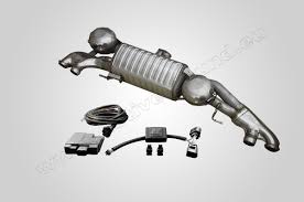 Complete Kit Active Sound Incl Audi Sq7 Rear Muffler And App Control Audi Q7 4m P457