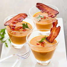 Veloute De Potiron Au Lard Recette Veloute Potiron Recettes De Cuisine Soupe Courge