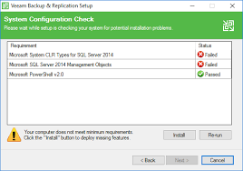 Instalar O Veeam Backup Replication Manuais Ovh