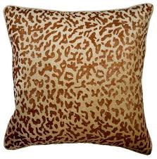 15% off with code summerartzaz. Gold Throw Pillow Cover Animal Printed Velvet Velvet Roar Contemporary Decorative Pillows By The Homecentric Houzz