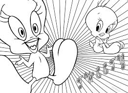 It's the story of a cat and a bird arguing to be watched by. Printable Tweety Coloring Pages For Kids