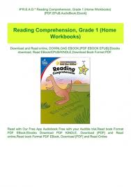 My students and i have learned a lot from them. R E A D Reading Comprehension Grade 1 Home Workbooks Pdf Epub Audiobook Ebook