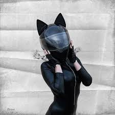 Cat Ear Motorradhelme Badass Motorcycle Helmet Store Badass Cat Ear Helmet Motorcycle Motorra Motorsiklet Kaski Motosikletli Kizlar Motosikletci Kiz