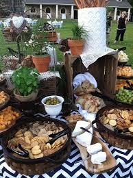 Rustic Chic Wedding Appetizer Table With Artisan Bakery Anniston Al Bread Www Smoke N Hotbbq Co Wedding Appetizer Table Wedding Appetizers Rustic Chic Wedding