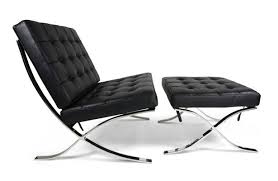 ludwig mies van der rohe barcelona chair and ottoman barcelona stoel designer stoel woonkamerstoelen