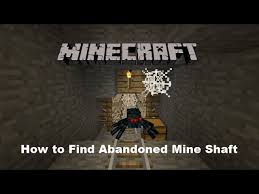 Touch device users, explore by touch or with swipe gestures. Minecraft How To Find Abandoned Mine Shaft Youtube