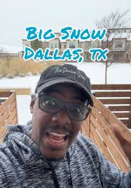 Snow Every 30 Minutes Dallas