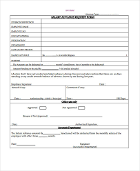 7.5.1 salary advance request & payroll deduction authorization form only. Printable Form For Salary Advance Travel Advance Request Form Templates 8 Free Xlsx Docs Pdf Samples Formats Examples Salary Certificate Format Is A Professional Format Which Helps You A Lot