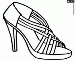 Du kannst diese kostenlos herunterladen und verwenden. Ausmalbilder High Heels Sandale Zum Ausdrucken