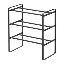 Check spelling or type a new query. Buy Yamazaki Frame Three Tier Extendable Shoe Rack Black Amara