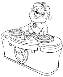 Mr potato head mad toy story coloring page with images toy. Rubble Coloring Pages Free Printable Coloring Pages For Kids