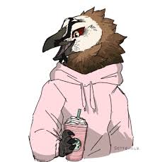 🌈arin🌿 on X: Another character of mine, her names Aysha!!🌲she's some  kind of hybrid between a bearded vulture and a brown-necked raven and she's  really into horror movies and ghost stories (originally