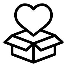 Donate Free Icon Heart Birthday Package Donation Donate Gift Box Miscellaneous Solidarity Goodwill Packag Instagram Logo Box Icon Royalty Free Icons