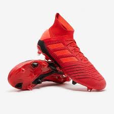 Shop the adidas predator football boots at adidas uk official online store. Adidas Predator 19 1 Fg Active Red Solar Red Core Black Firm Ground Mens Boots Pro Direct Soccer