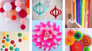 Diy Decorations Idea Home Decorations Idea Paper Decoration Ideas Diy Room Decor Paper Craft Yo Paper Crafts For Decoration Paper Decorations P Craft