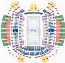 seahawk stadium seat view seating chart