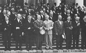 The marshall plan (officially the european recovery program, erp) was an american initiative passed in 1948 for foreign aid to western europe. Announcement Of The Marshall Plan Harvard 5 June 1947 Cvce Website