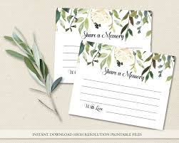 Funeral Share A Memory Card Printable Funeral Memory Card Etsy Memorial Cards For Funeral Funeral Cards Memorial Cards