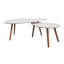 Mila Coffee Table Set Of Two White Decofurn Coffee Table Glass Coffee Table Table