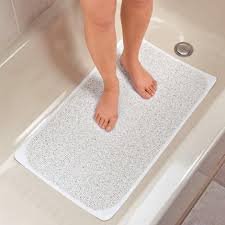 Home Anti Microbial Poly Fiber Non Slip Hydrating Bath Rug Shower Mat Shower Rugs Bathtub Mat