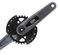 SRAM GX Eagle T-Type Crankset (Black) (12 Speed) (DUB Spindle) (SRAM Direct  Mount)