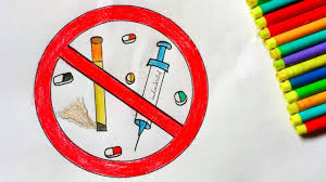 Love yourself, be drug free. How To Draw Stop Drugs Drawing Poster Making Say No To G Drugs Use With Poster Colors Youtube