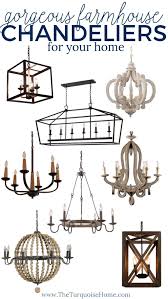 From vintage farmhouse looks to stylish modern decor, these diy chandelier tutorials are sure to make you say 'wow.' check out the easy to follow step by step tutorials to learn how. 12 Beautiful Farmhouse Chandeliers For Your Home The Turquoise Home