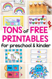 As a preschool teacher, i have this talk a lot. Free Printable Activities For Kids