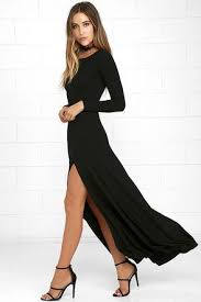 Swept Away Black Long Sleeve Maxi Dress Long Black Maxi Dress Long Sleeve Flowy Dresses Flowy Dress Long
