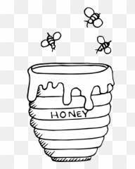 Winnie the pooh, the honey loving silly old bear attempts to get honey from a bee tree, so after climbing the tree didn't work, he borrows christopher robin's balloon, dunks himself in mud and floats to the top of the honey tree incognito as a little black rain cloud. Honey Bottle Challenge Minecraft Minecraft Honey Png Free Transparent Png Image Pngaaa Com