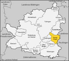 Gomaringen is located in the valley of the stream wiesaz, a tributary of the steinlach, which in turn flows into the neckar. Gomaringen Wikipedia La Enciclopedia Libre
